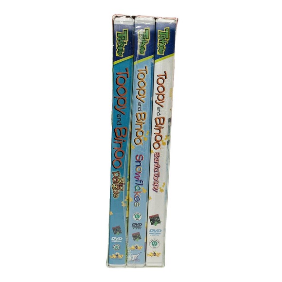 NEW A Very Toopy and Binoo Christmas 3 DVD Set Fun Holiday Santa Snowman Gift - Picture 2 of 8